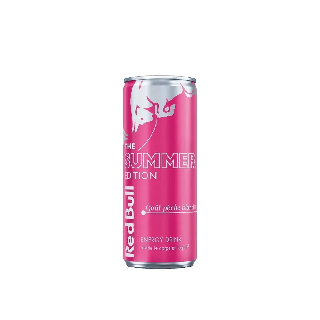 Red bull pêche blanche 24x25cl