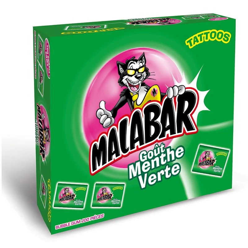 Malabar menthe verte 200 unités