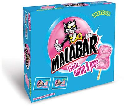 Malabar barbe a papa 200 unités