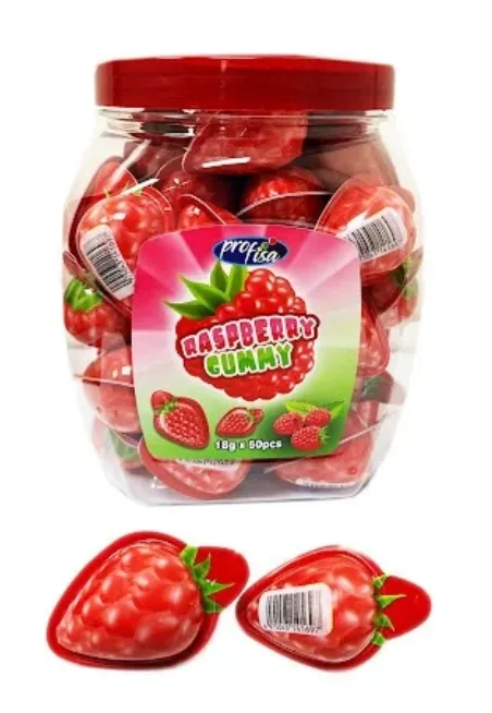 Profisa strawberry gummy 50x18g