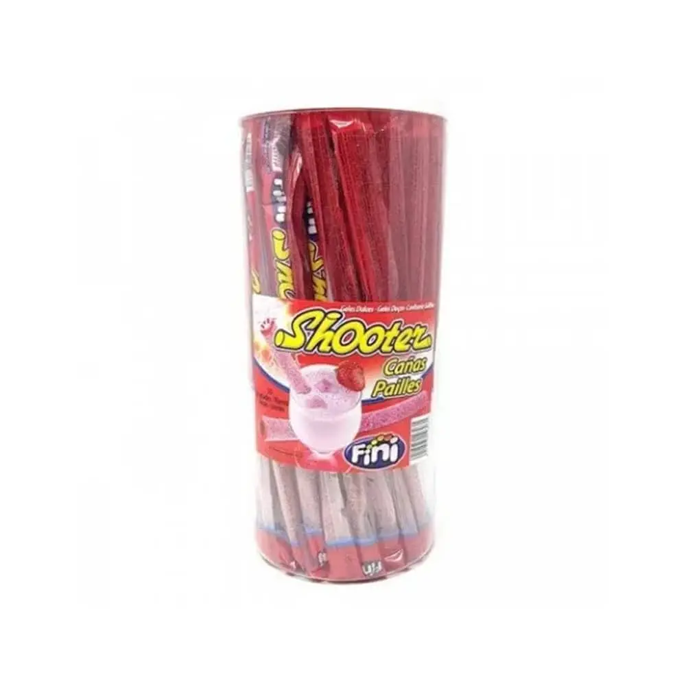 Fini pailles fraise 50x25g