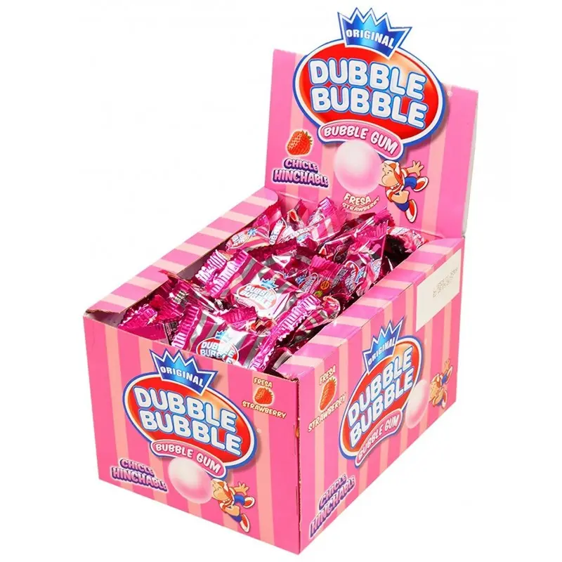 Dubble bubble fraise 100 unités