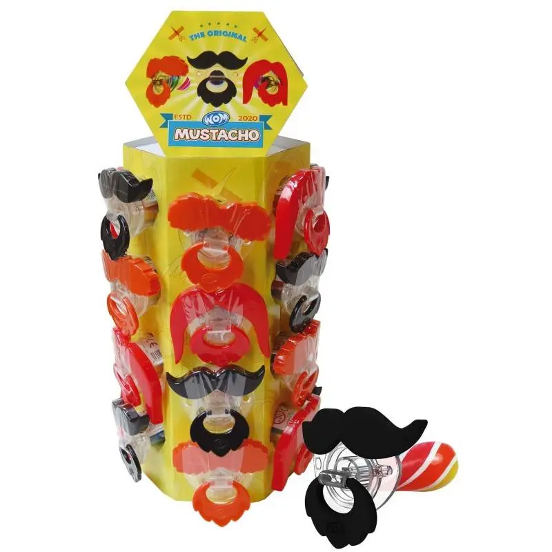 B pop moustache 24x15g