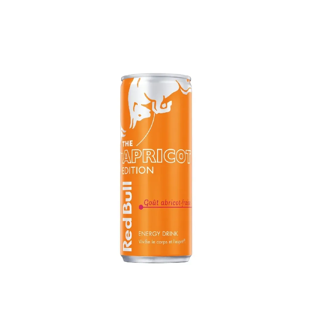 Red Bull abricot fraise 24x25cl
