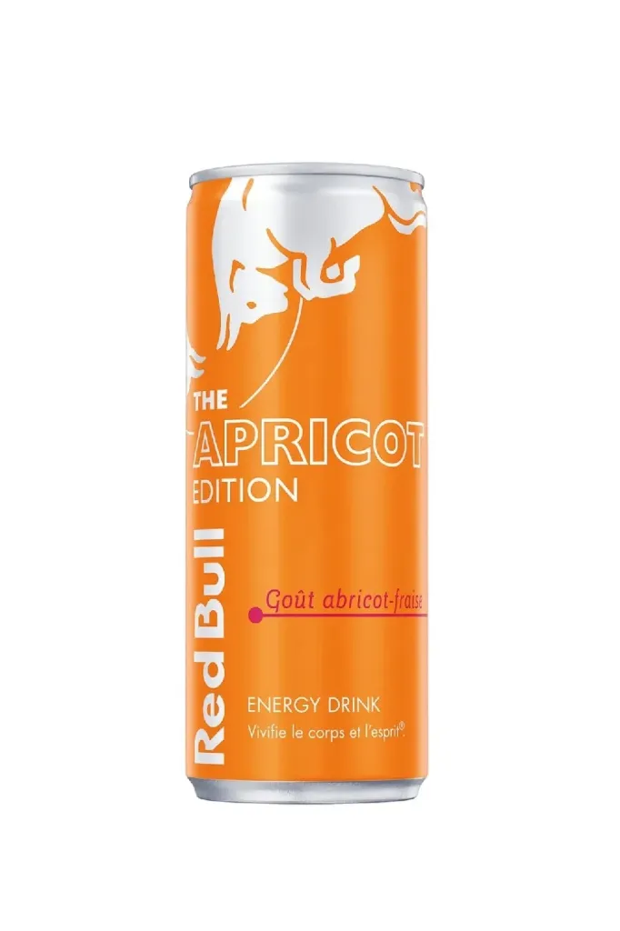 Red Bull abricot fraise 24x25cl