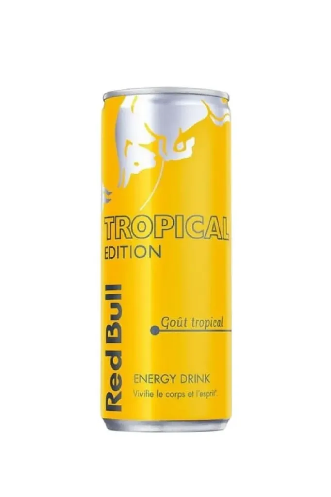 Red bull tropical 24x25cl