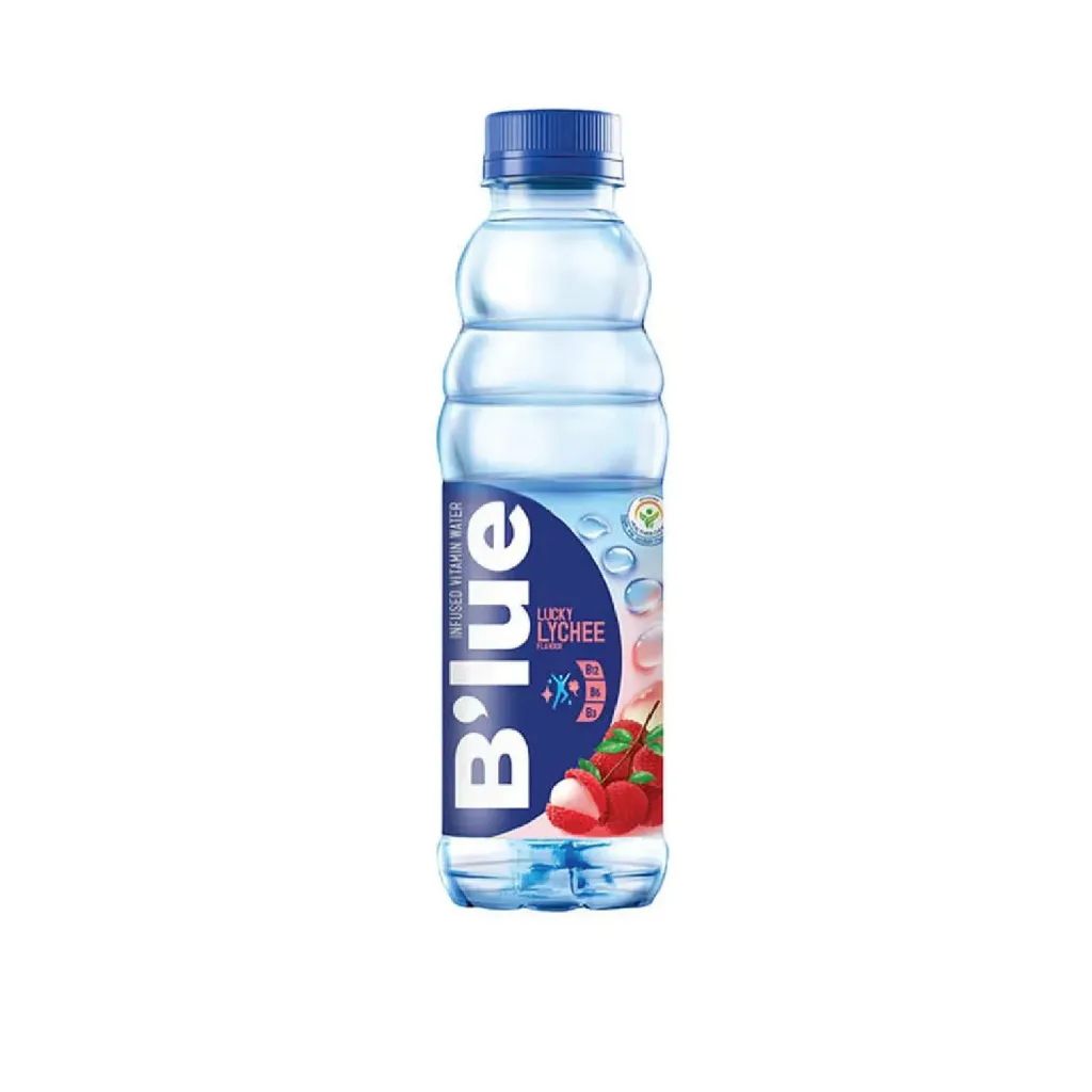 B’lue saveur litchi (Thai) 24x50cl