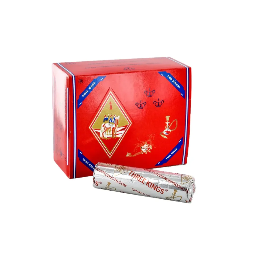 Charbon three king 36x10 rouleaux