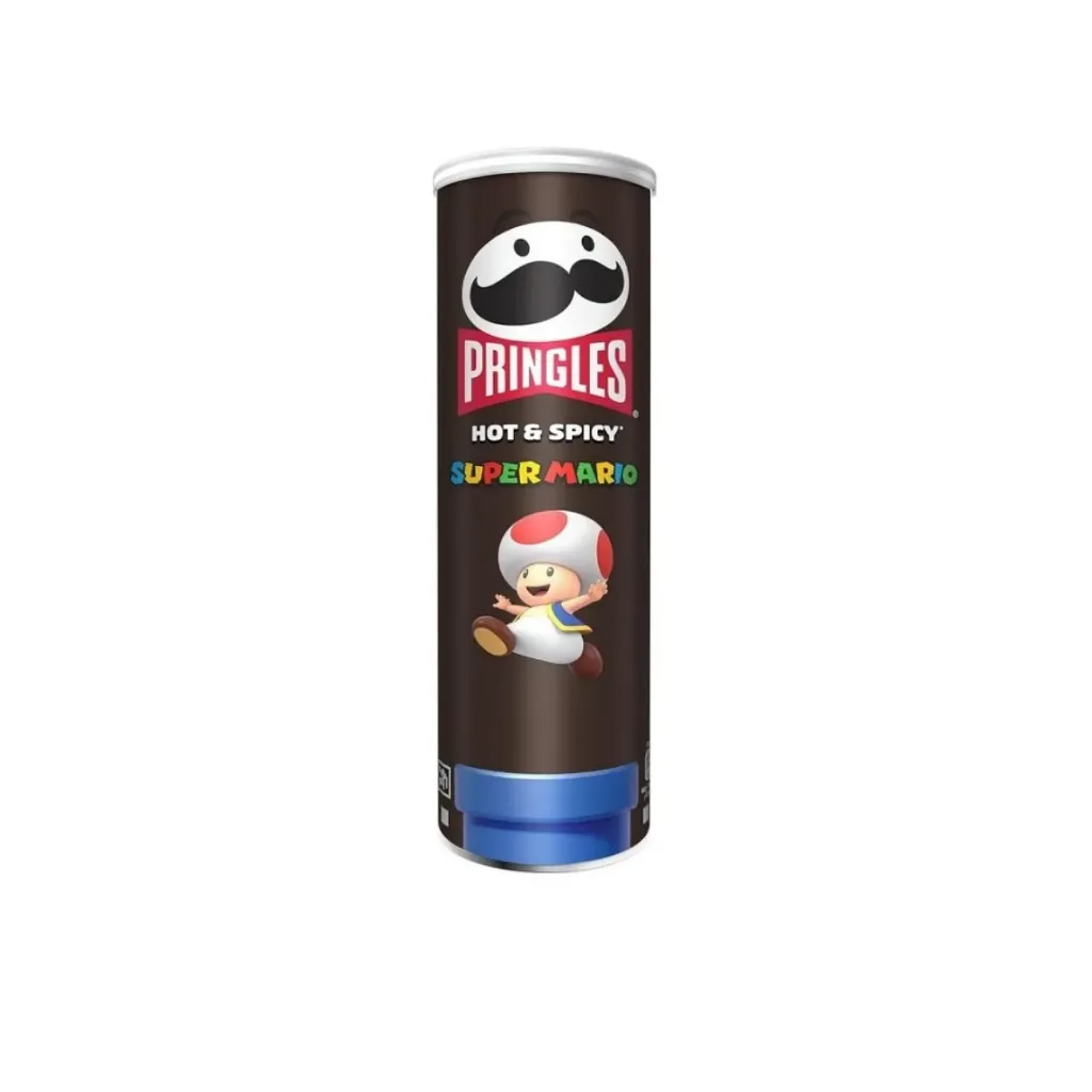 Pringles super mario spicy 19x165g