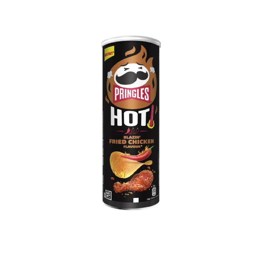 Pringles hot fried chicken / poulet frit 19x165g