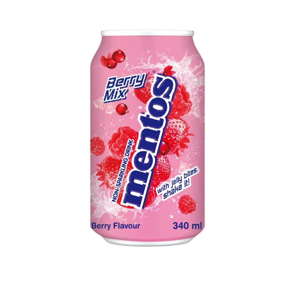 Mentos berry mix 24x34cl