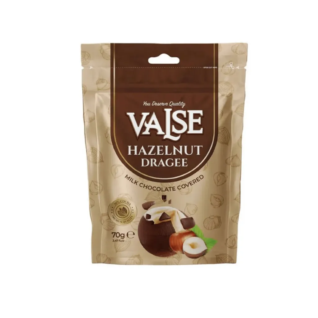 Valse hazelnut dragee / noisette 12x70g