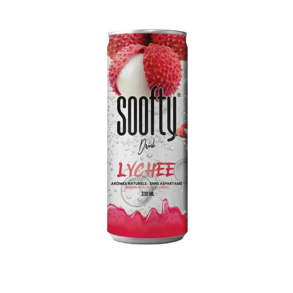 Soofty Canette Saveur Litchi 24x33cl