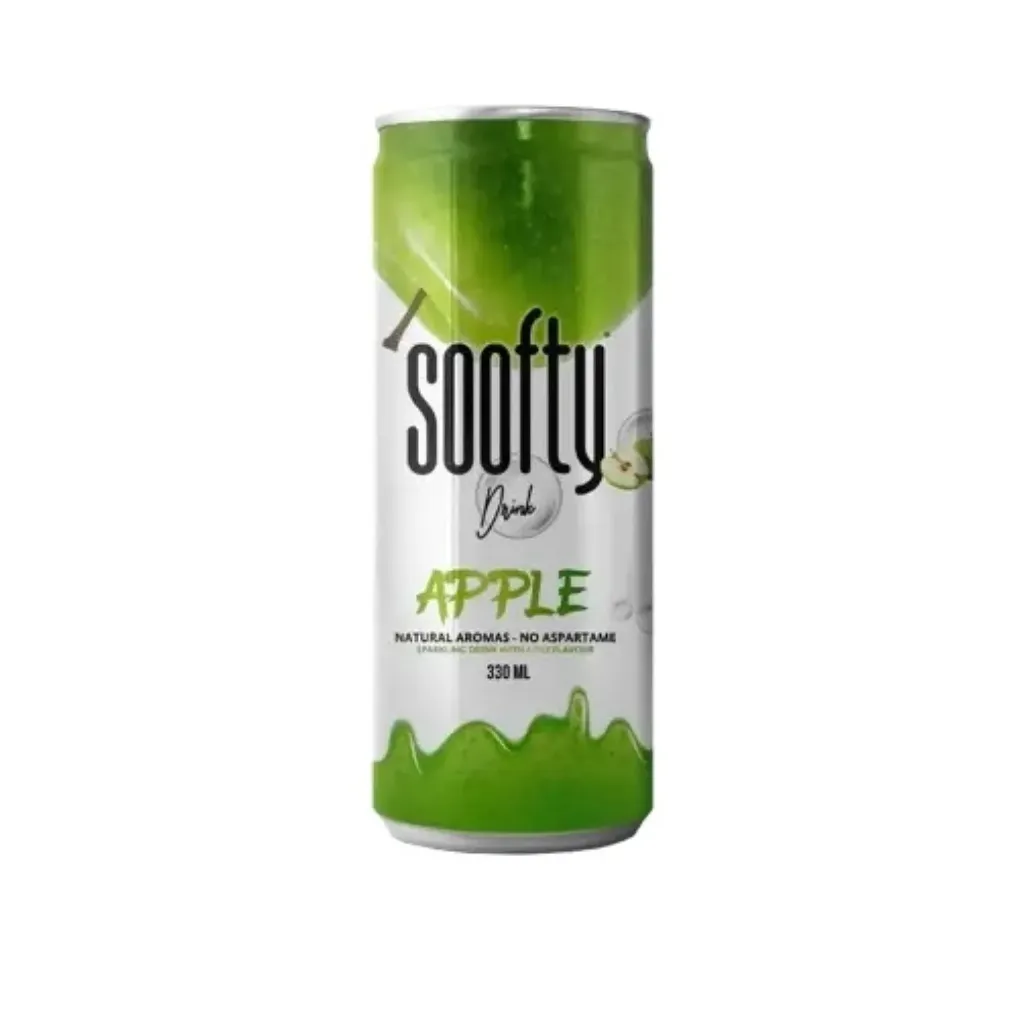 Soofty Canette Saveur Pomme 24x33cl