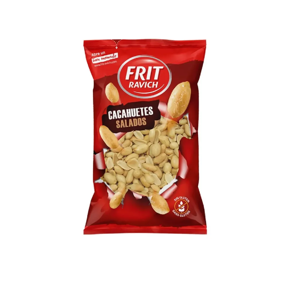 Frit ravich cacahuètes salées 8x120g