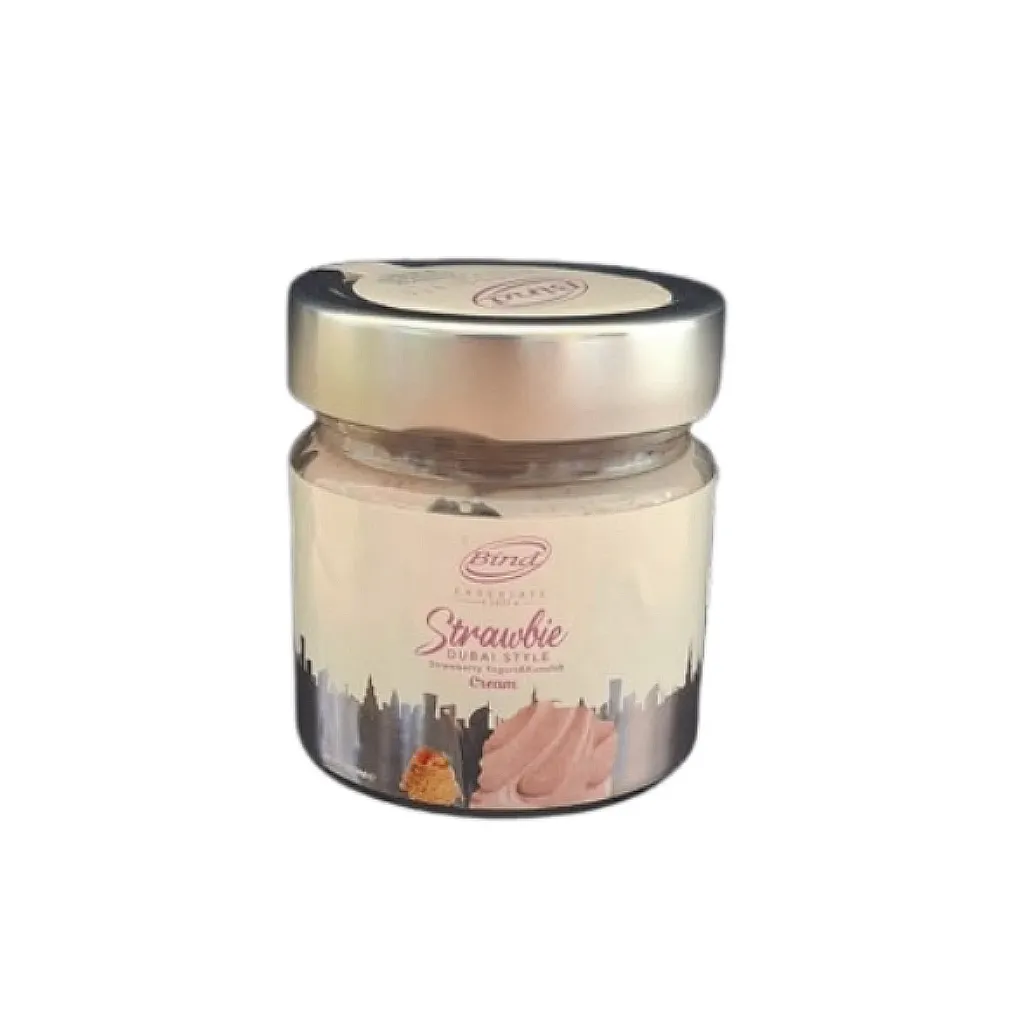 Bind crème fraise kunafah