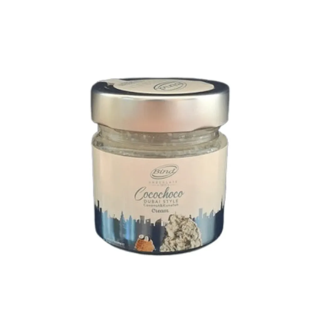 Bind crème noix de coco kunafah