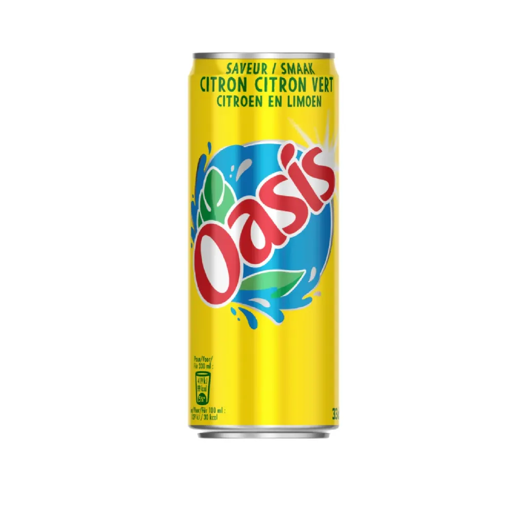 Oasis citron citron vert 24x33cl