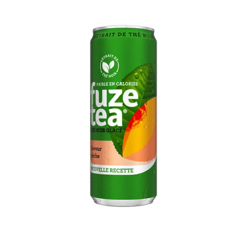 Fuze tea pêche 24x33cl