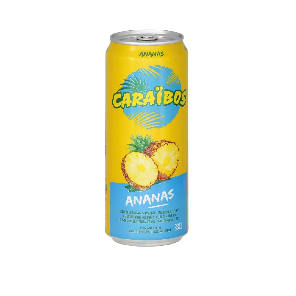 Caraibos saveur ananas 24x33cl