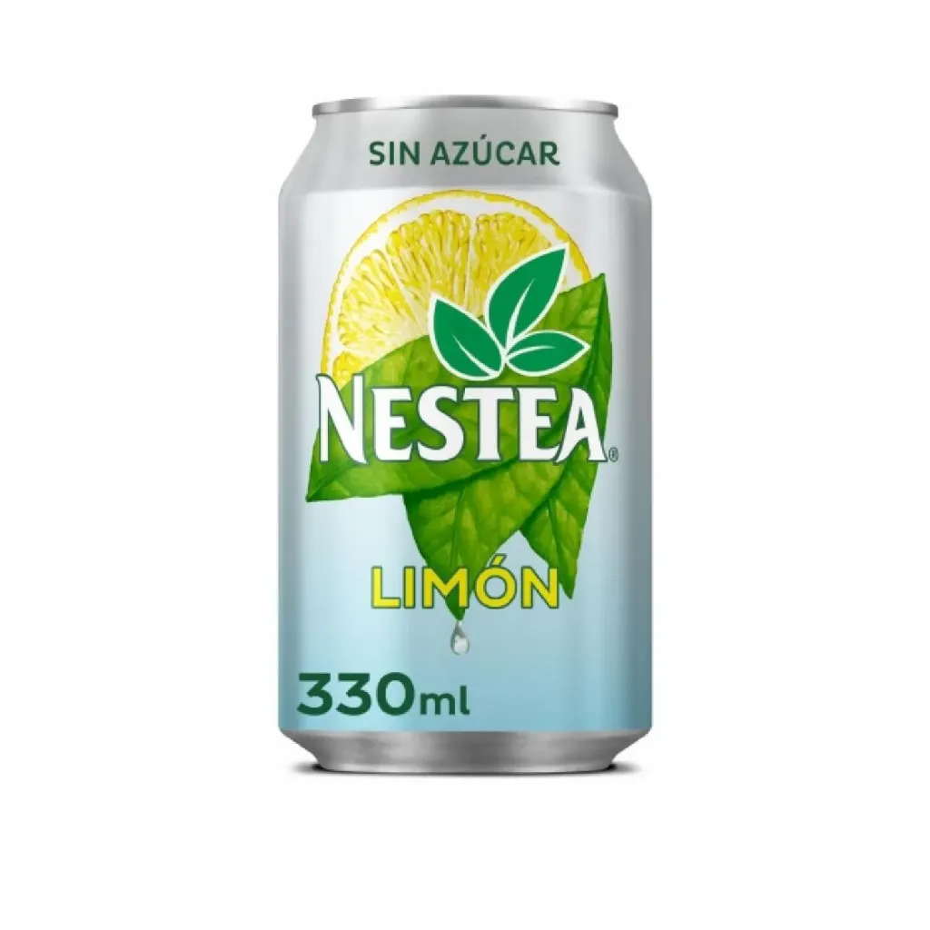 Nestea Canette citron sans sucre 24x33cl