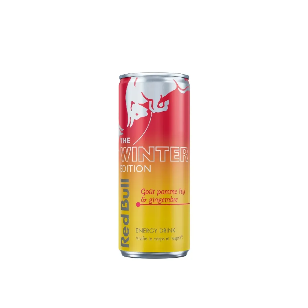 Red bull pomme gingembre 24x25cl