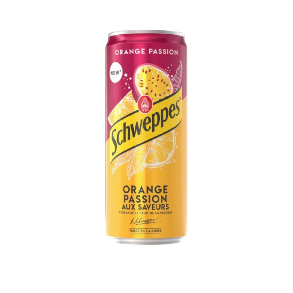 Schweppes orange passion 24x33cl