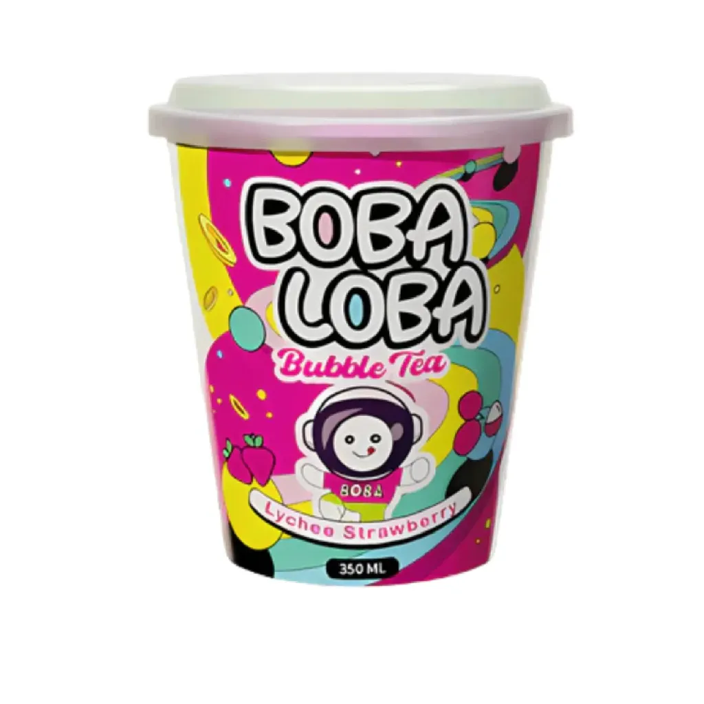 Boba loba litchi fraise 4x35cl 