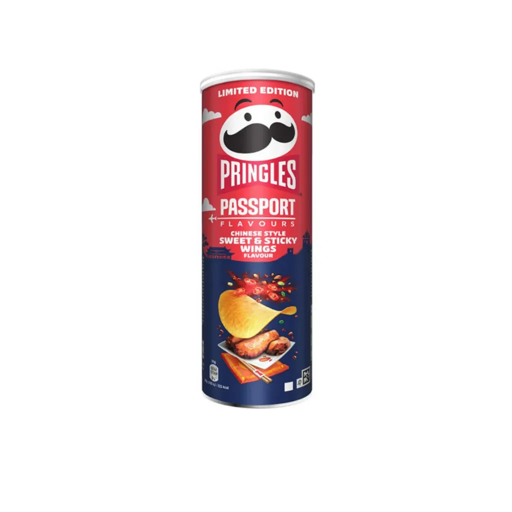 Pringles passport sweet wings 19x165g