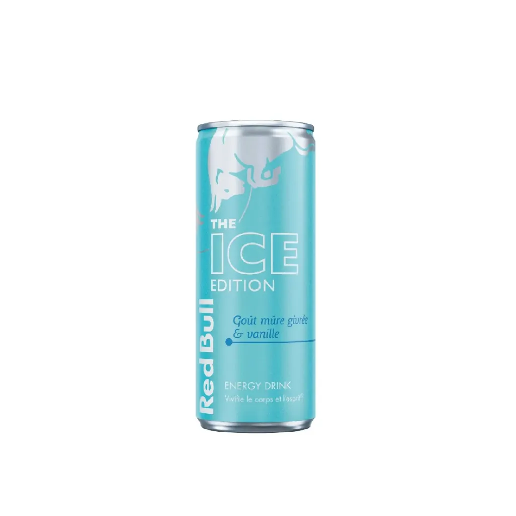 Red Bull vanille mûre givrée 24x25cl