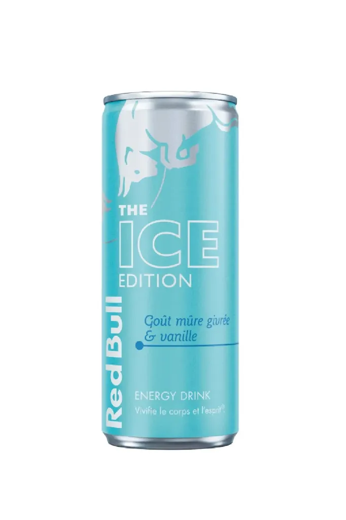 Red Bull vanille mûre givrée 24x25cl