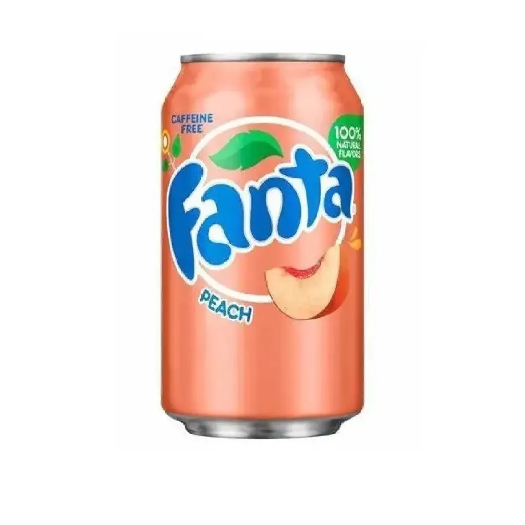 Fanta peach / pêche (US) 24x35,5cl