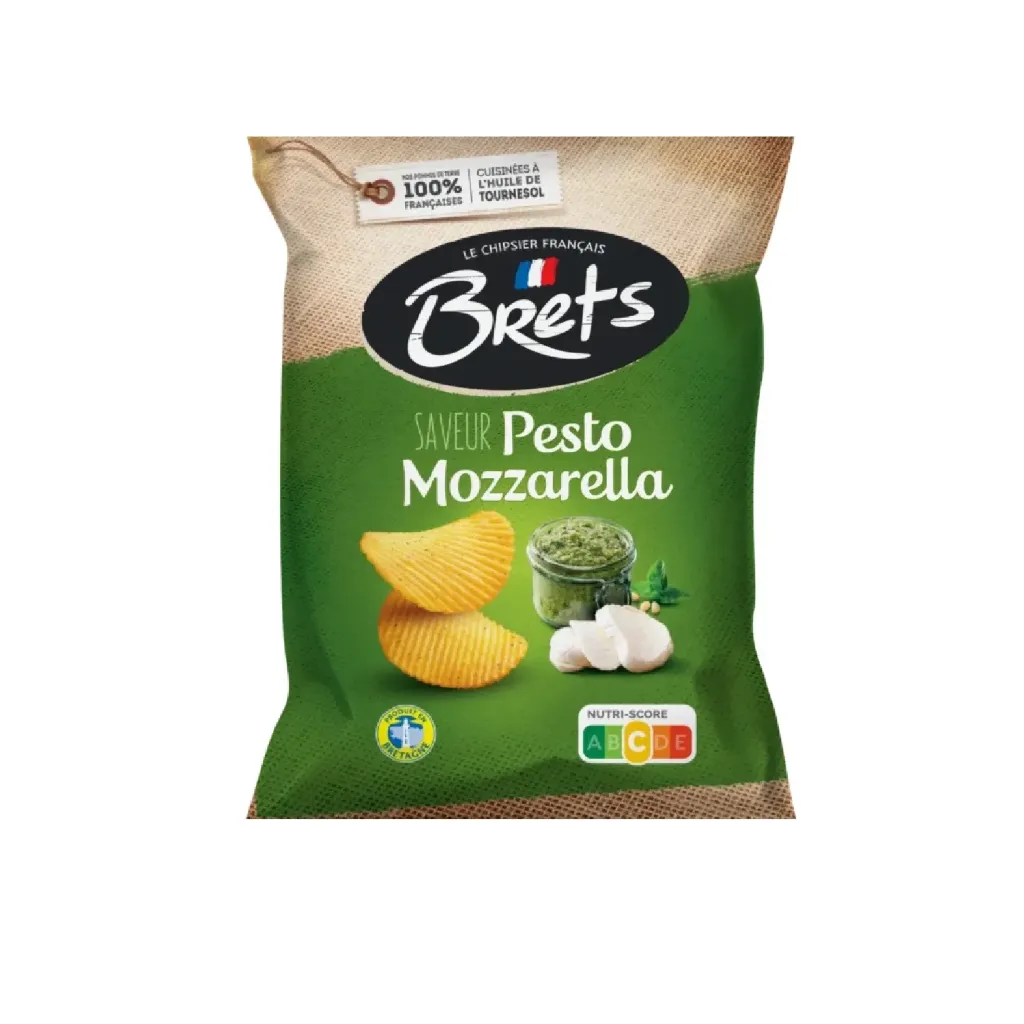 Brets pesto mozzarella 10x125g