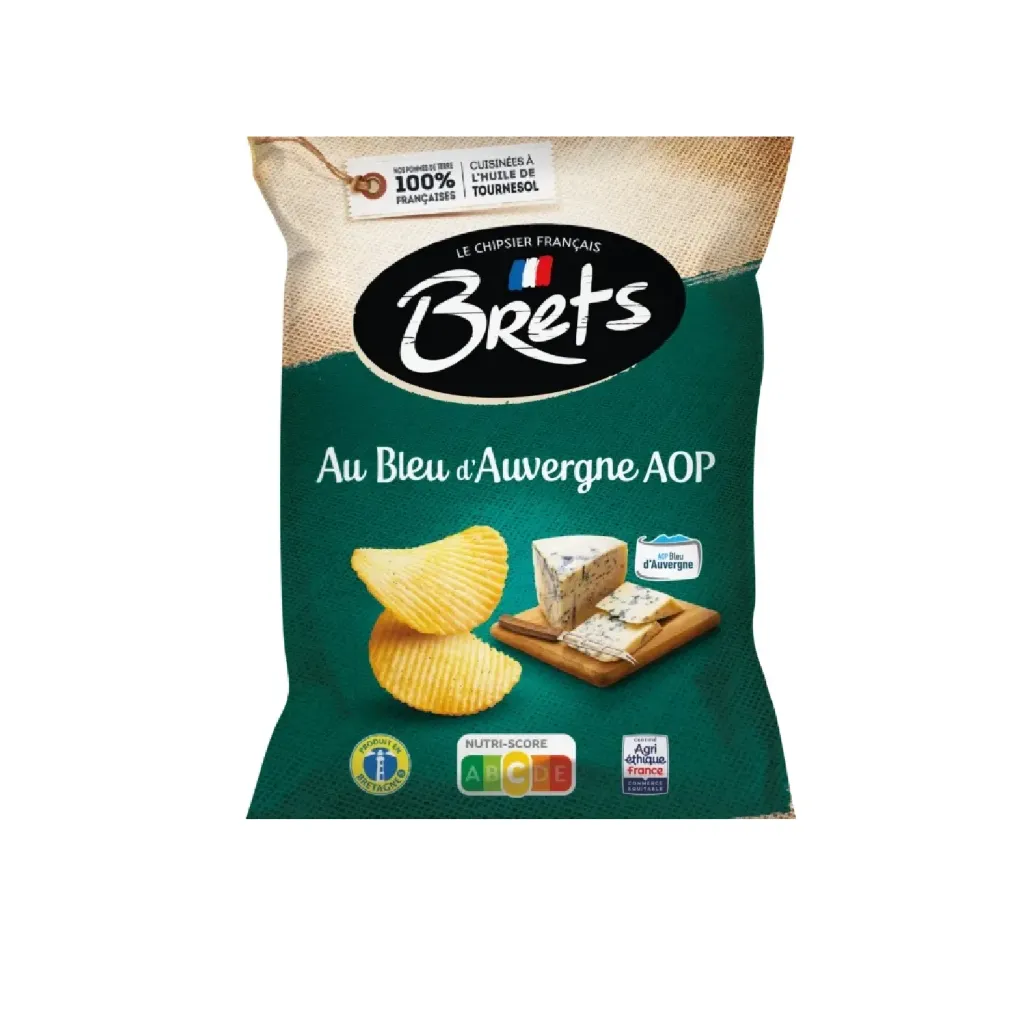 Brets au bleu d'Auvergne AOP 10x125g