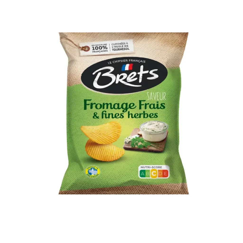 Brets fromage frais et fines herbes 10x125g