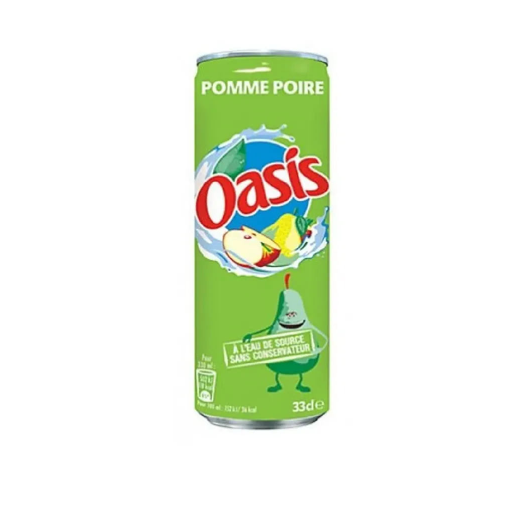 Oasis pomme poire 24x33cl
