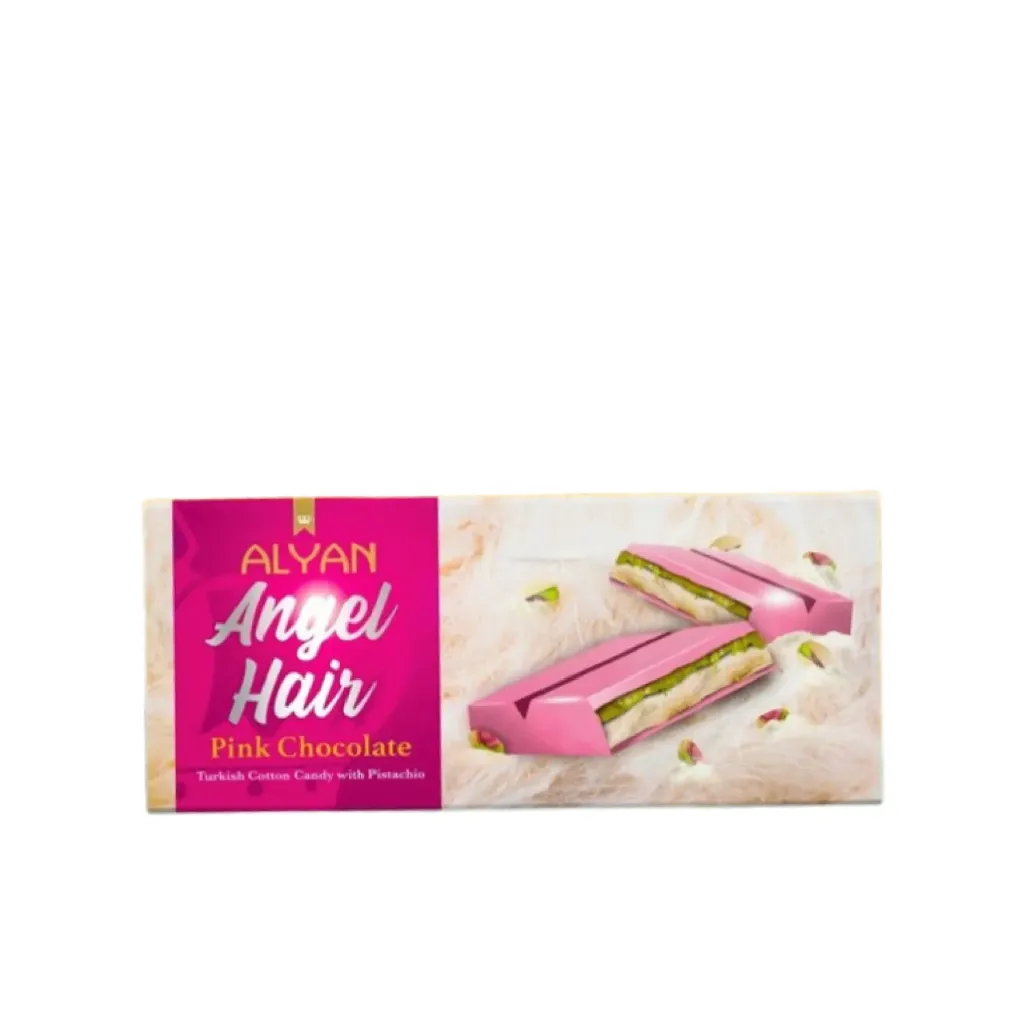 Alyan angel hair pink chocolate 12x160g
