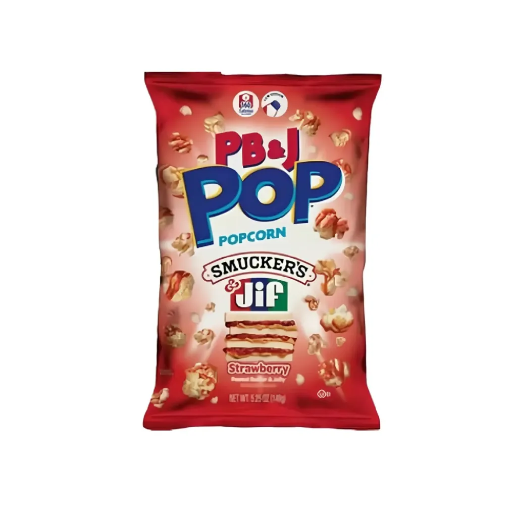 Candy pop popcorn strawberry / fraise 12x149g