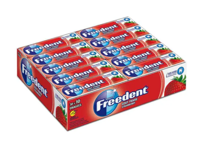 Freedent fraise 30x14g