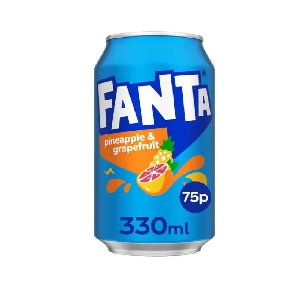 Fanta ananas pamplemousse 24x33cl