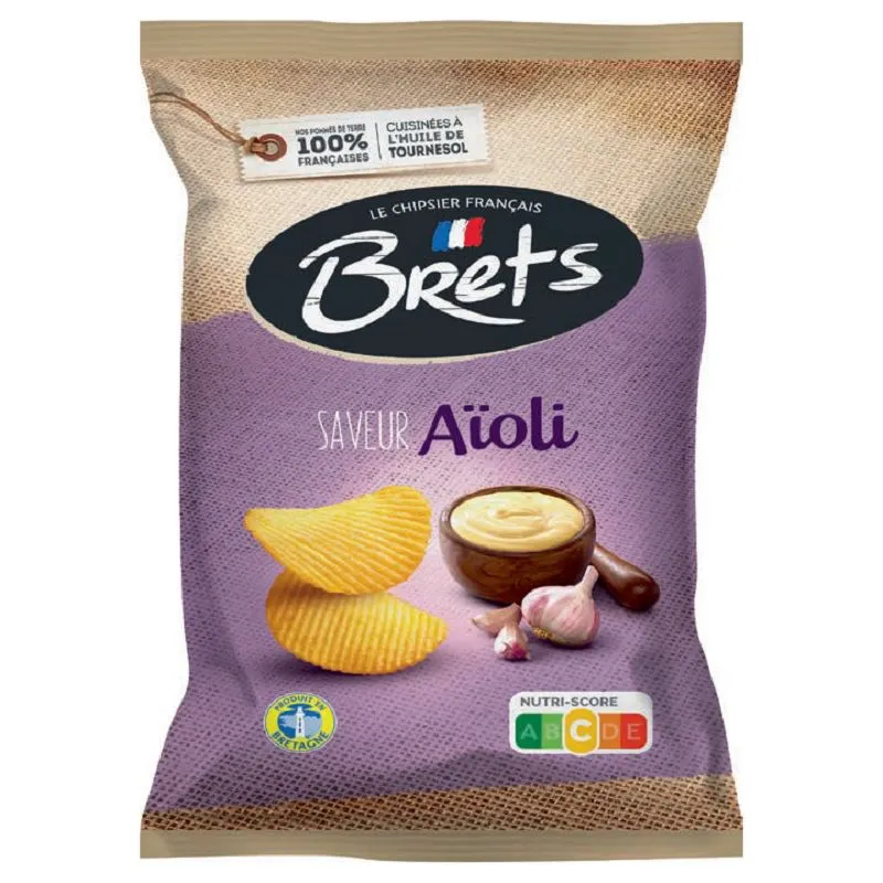Brets aïoli 10x125g