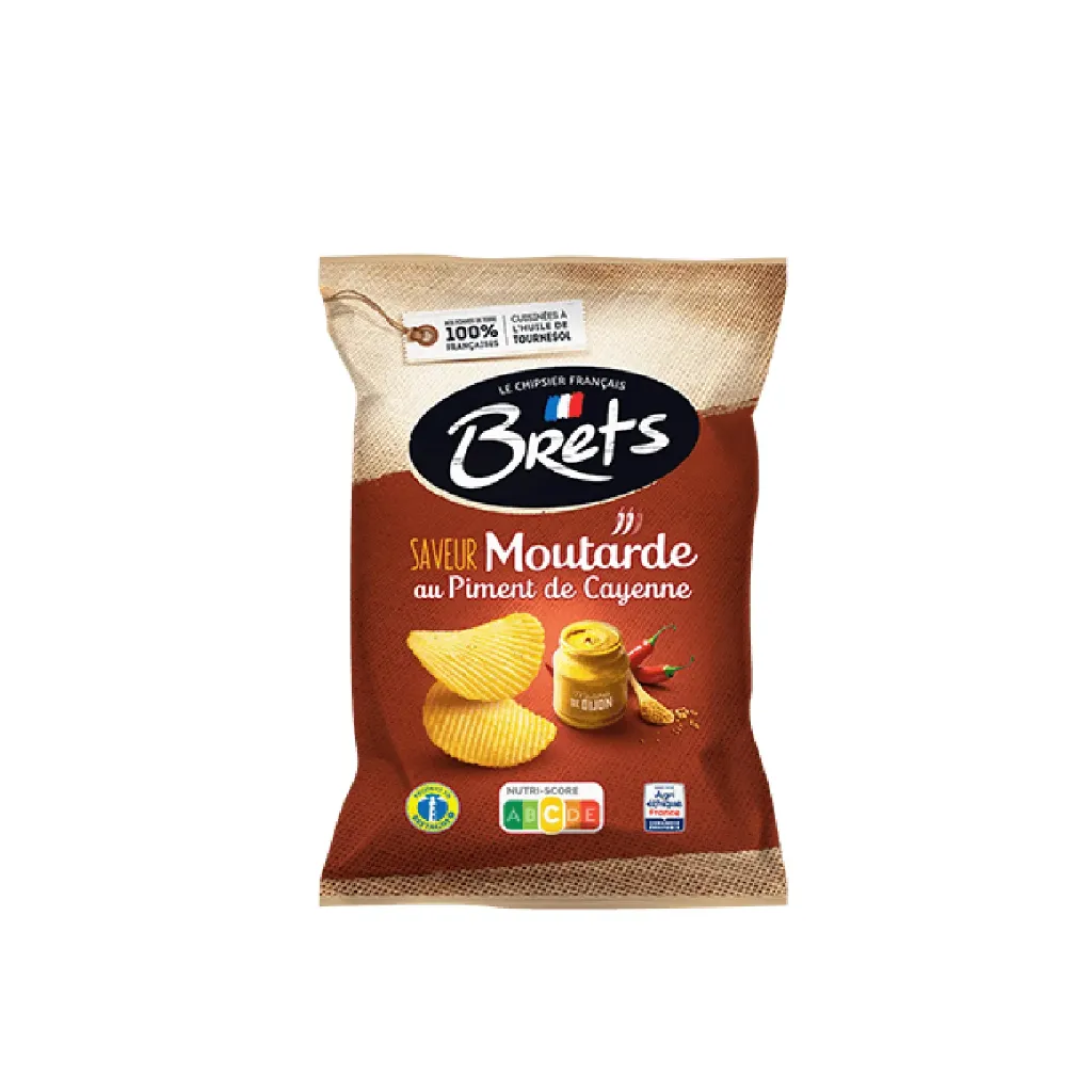 Brets miel moutarde piment de Cayenne 10x125g