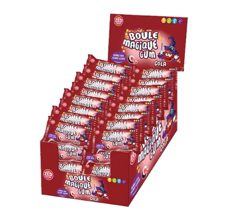 Boule magique gum cola 100x14g