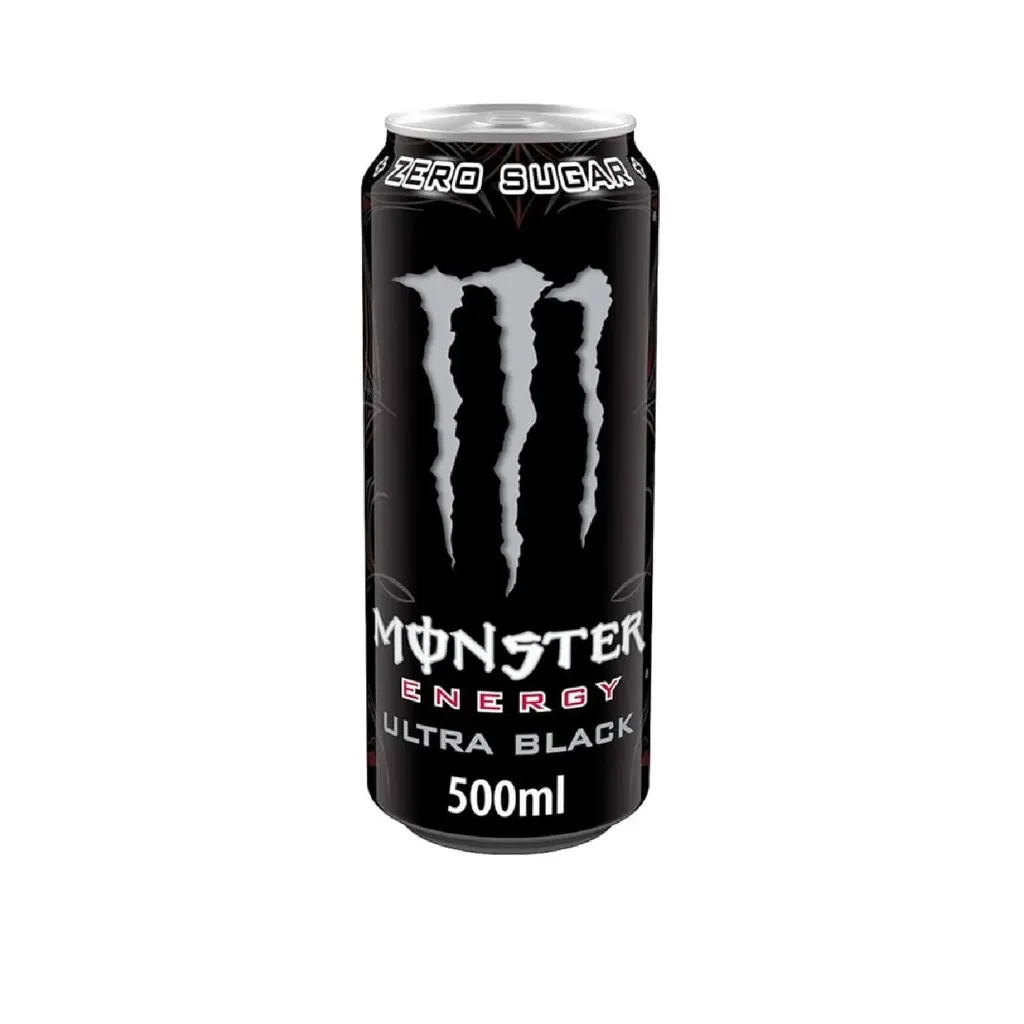 Monster ultra black 12x50cl