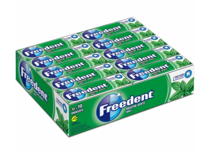 Freedent menthe verte 30x14g